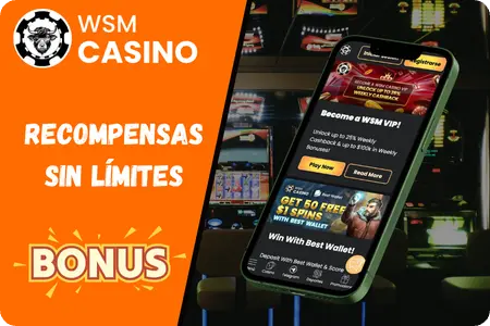 Bonos y promociones activas en WSM Casino