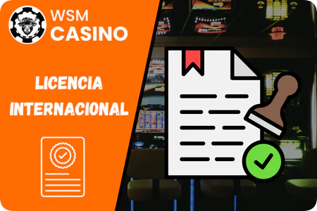 Seguridad y licencias oficiales de WSM Casino